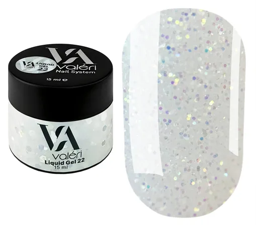 Гель рідкий для укріплення нігтів 15 мл №022 Liquid Gel VALERI